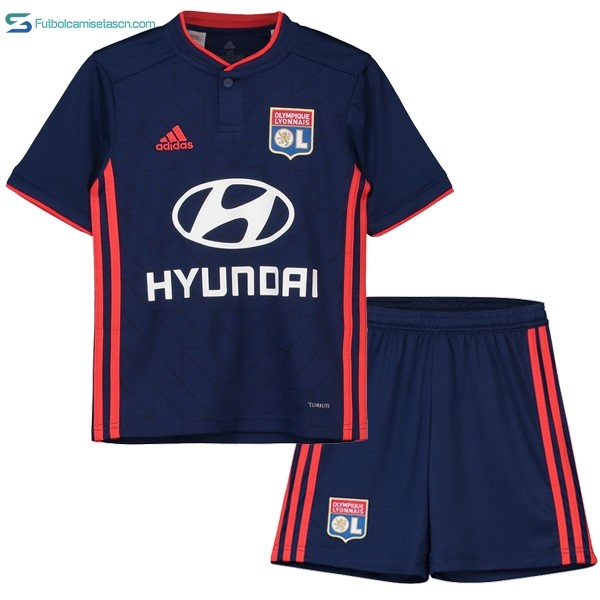 Camiseta Lyon 2ª Niños 2018/19 Azul